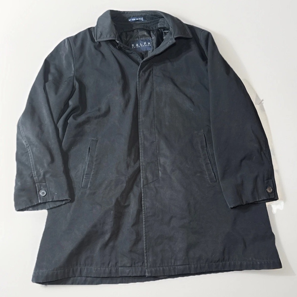 Ralph Ralph Lauren black overcoat Men's XL Jacket